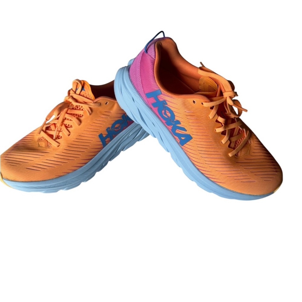 Hoka One One Vibrant Orange Athletic Shoes